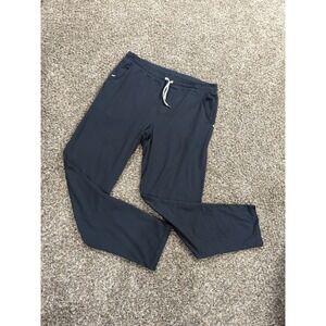 EUC Vuori Black Ponto Performance Pant XL Athletic Drawstring MSRP $98 EXCELLENT